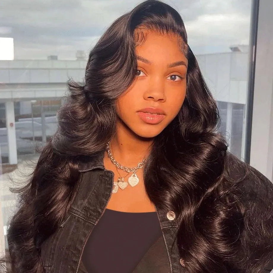 Lace Front Body Wave  Brazilian Human Hair Wigs